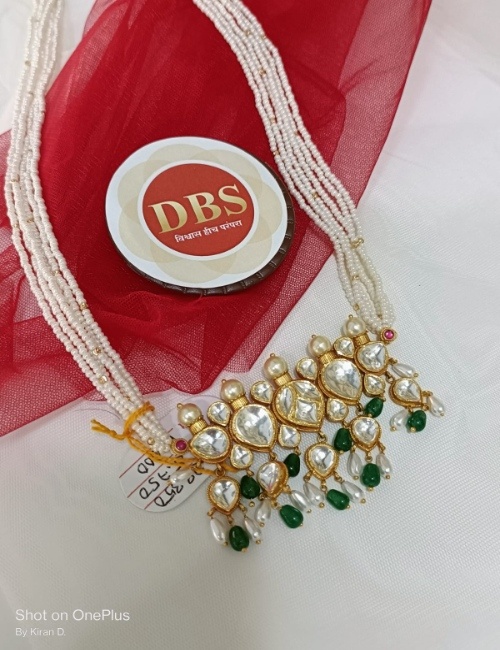 Kundan + Moti Mala